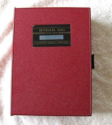 Vintage Eastman Kodak Kodaslide Slide Compartment File Photo 